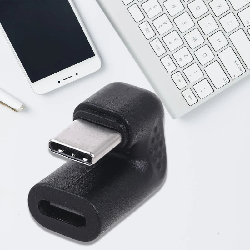 Переходник с USB 3,1 Type C «папа» на «мама» под прямым углом 90 ...
