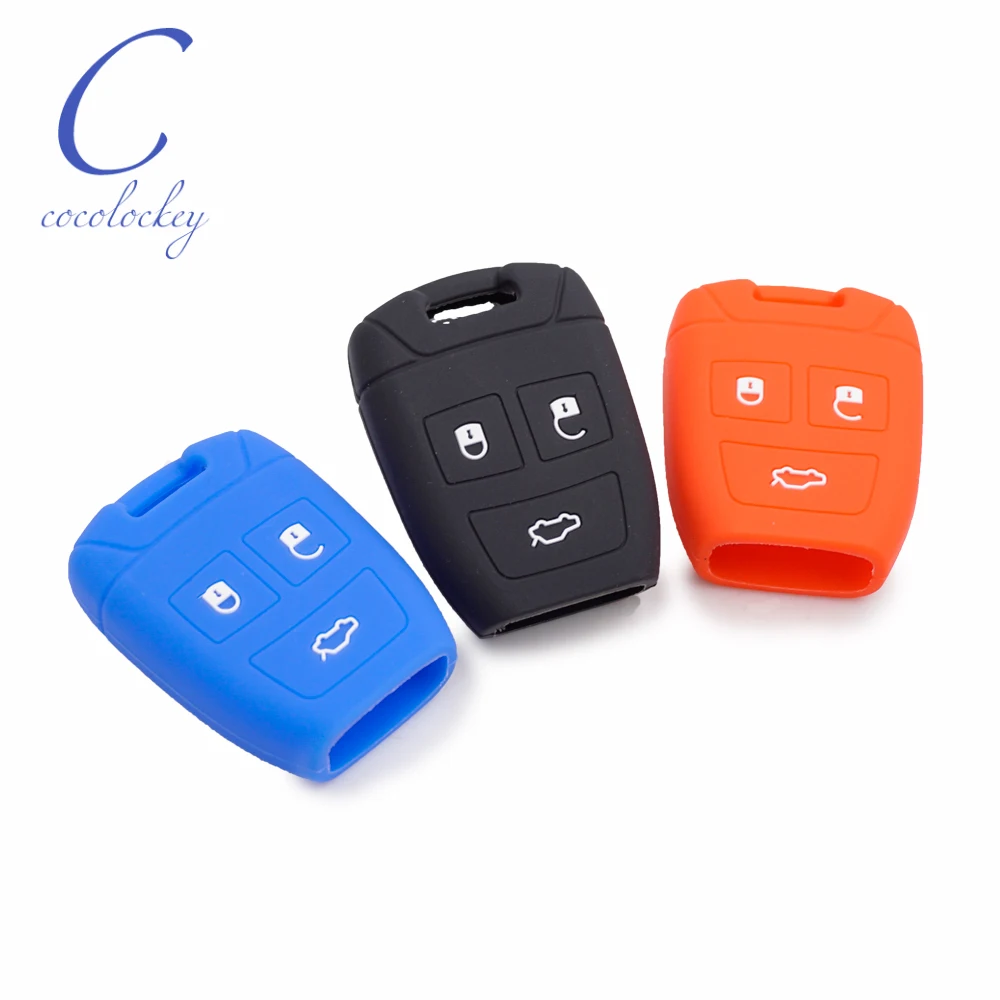 Cocolockey силиконовый резиновый чехол для ключа автомобиля Fiat Croma Bravo дистанционного