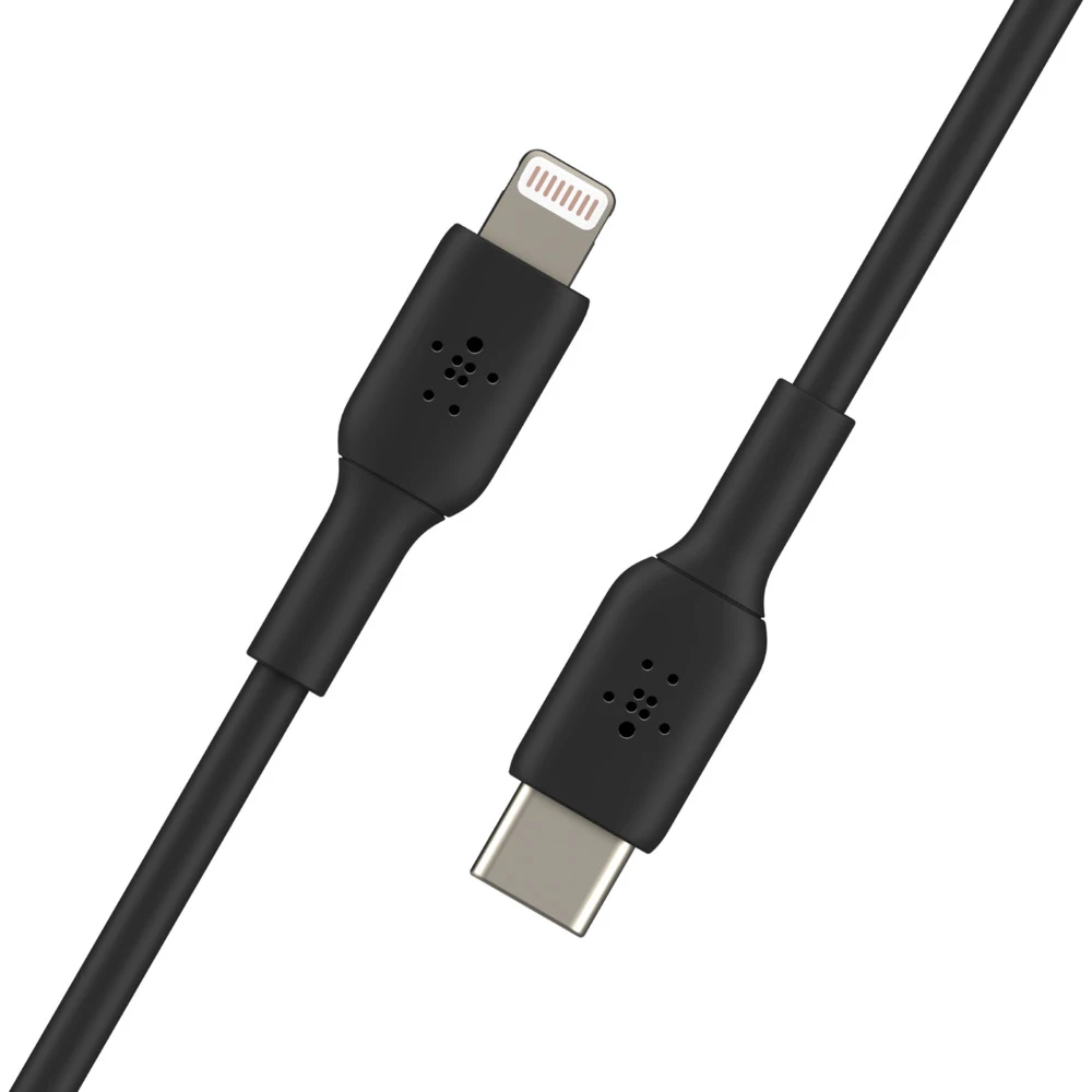 Кабель для iPod iPhone iPad Belkin Boost Charge USB-C/Lightning 1m CAA003bt1MBK (Black) | Электроника