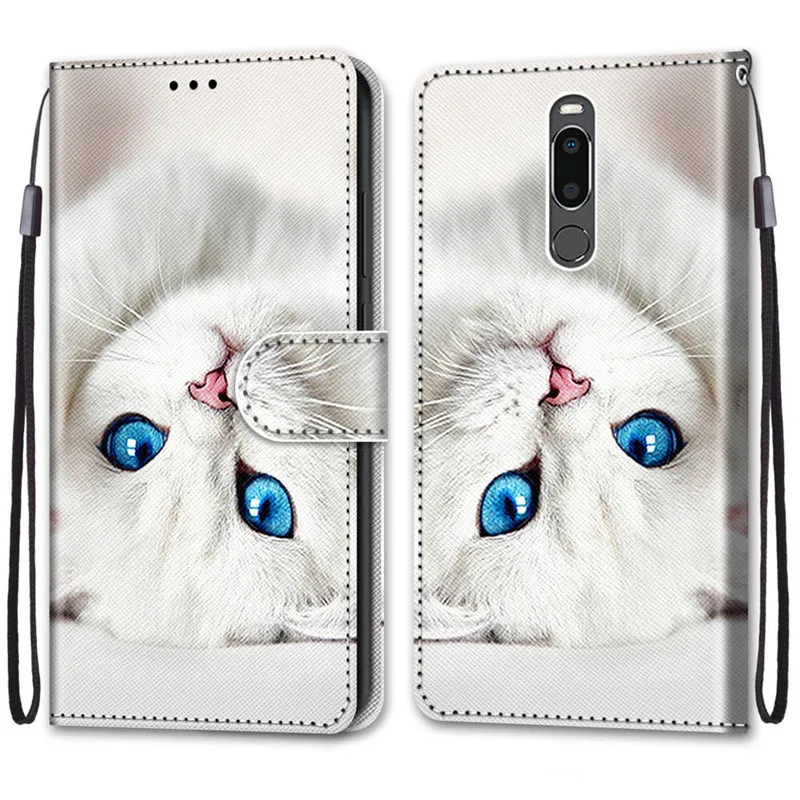 5.7'' For Meizu M8 Case Leather Magnet Flip Book Stand Cases V8 Pro M 8 8M for MeizuM8 Cover Luxury Wallet Bag | Мобильные