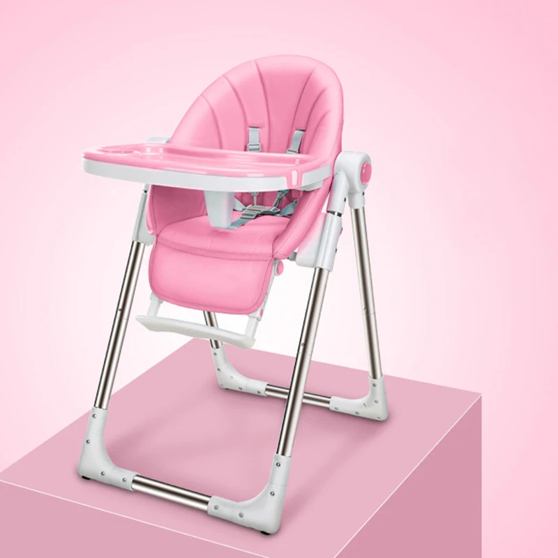 Обновлено с колесами портативное детское кресло для новорожденных регулируемое