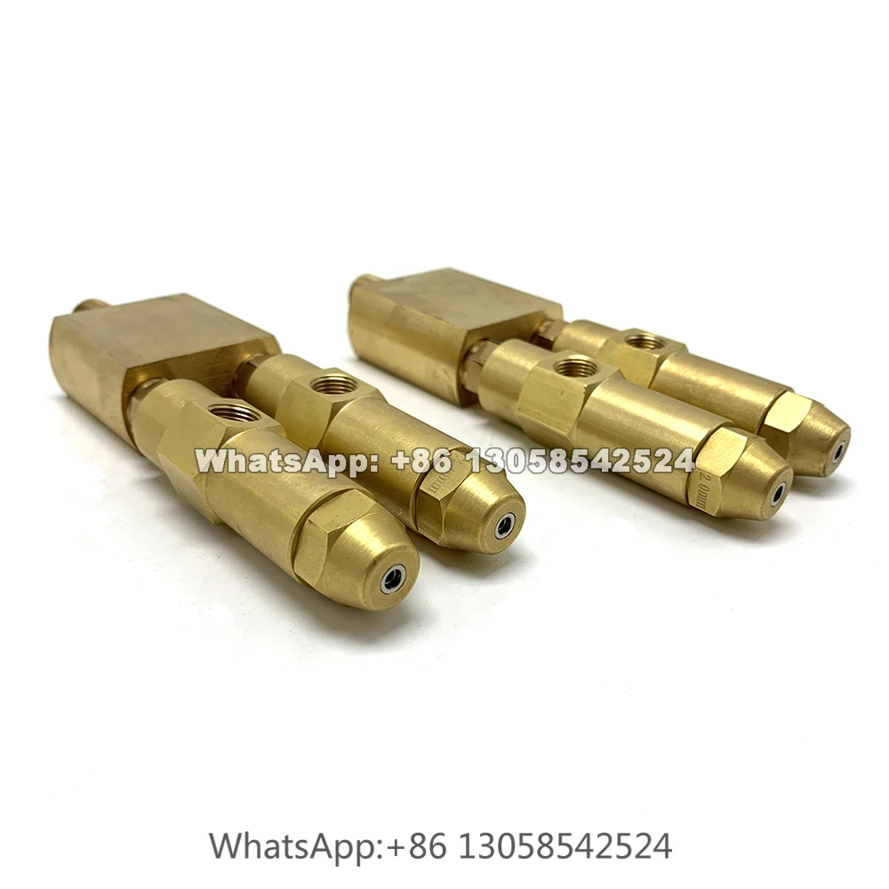 Dual Siphon Used Oil Burner Injector Nozzle with Double Base Delavan Fuel Mist | Дом и сад