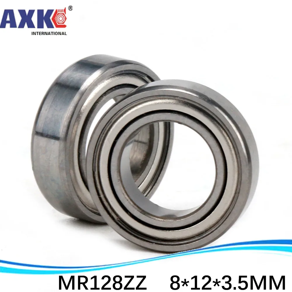 500pcs/lot free shipping Wholesale Double Shielded Miniature Deep Groove Ball Bearings MR128ZZ 8*12*3.5 mm | Обустройство дома