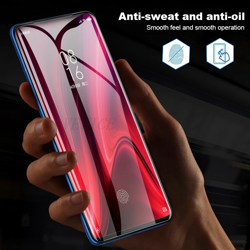 HD Cover Tempered Glass for Xiaomi Mi 9T Screen Protector Full Protective Redmi K20 Pro Anti-Scratch | Мобильные телефоны и