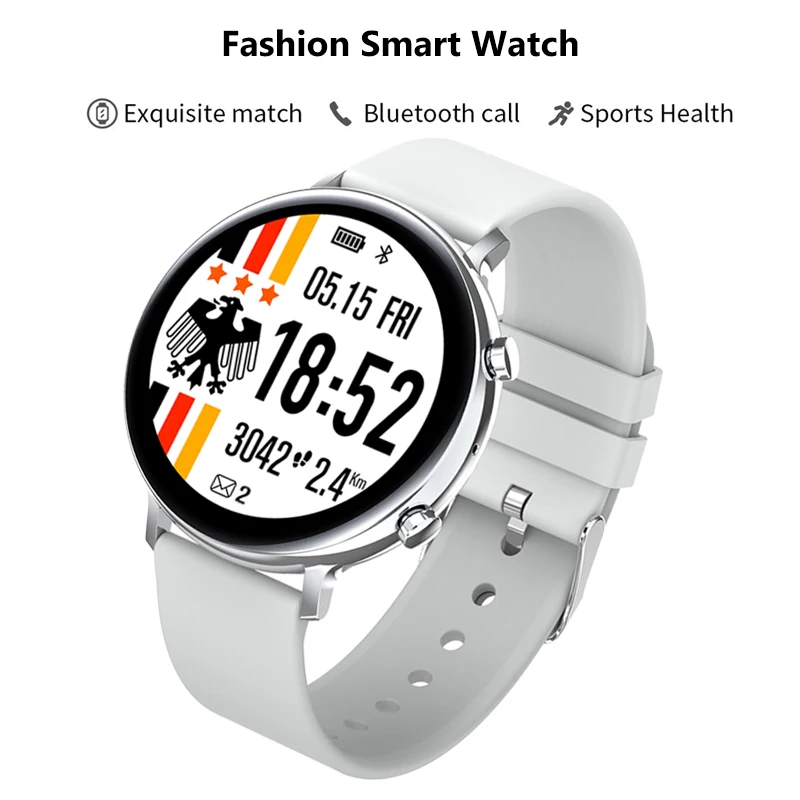

GW33 Smart Watch Men Women HD Screen ECG PPG Monitoring IP68 Waterproof Bluetooth Call Smartwatch Activity Tracker for Android
