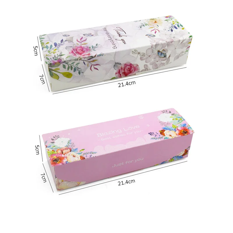 1 шт. Подарочная коробка с бабочками сердечками цветами для выпечки тортов конфет