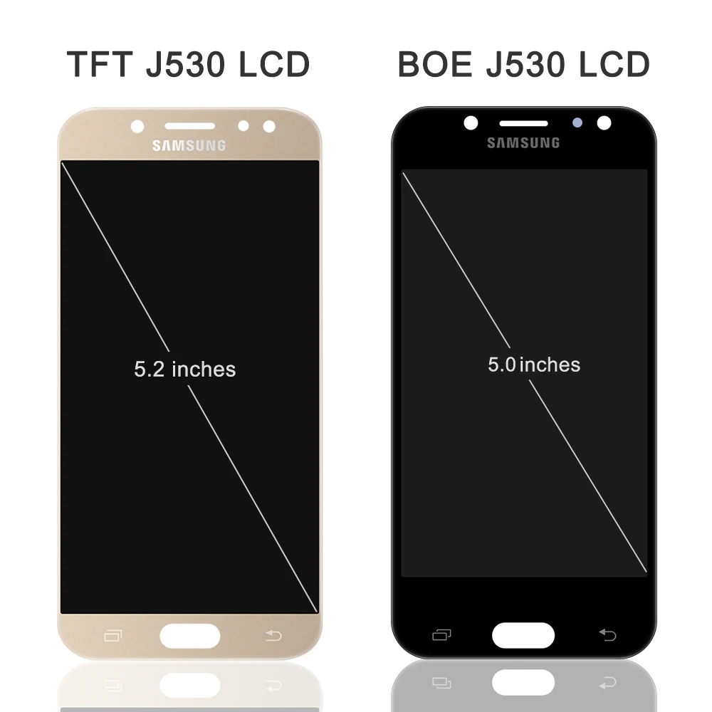 AMOLED J530 lcd для Samsung Galaxy J5 J530 J530F lcd дисплей кодирующий преобразователь сенсорного экрана в сборе lcd для J5 Pro J5 Duos