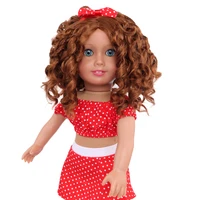 doll accessories american doll wigs screw hair soft fiber fits 18 inch dolls like our generation my life american doll wig