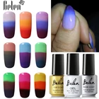 Гель-лак Belen 3 в 1, термоизменяющий цвет, УФ-Гибридный лак, Полупостоянный хамелеон, сменная температура, основа, 7 мл