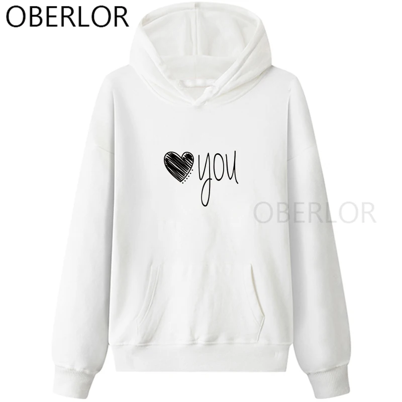 

Женские свитеры Love You, женские толстовки с принтом, высококачественные модные Смешные Толстовки, уличная одежда, новый дизайн, верхняя одежд...