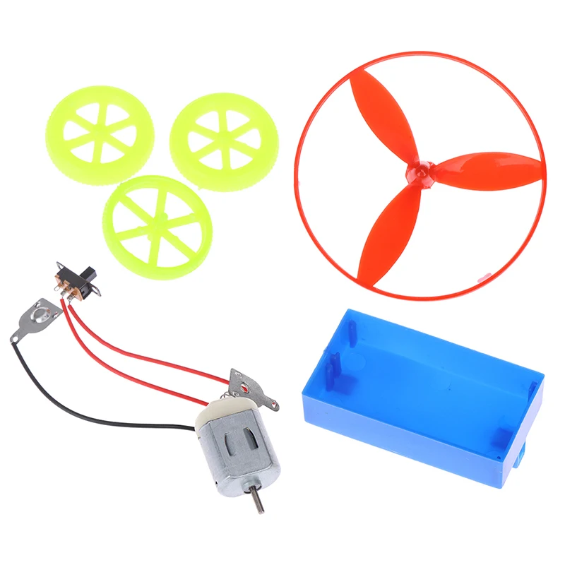 Забавный физический эксперимент воздушный вождения силовые гонки автомобиль DIY