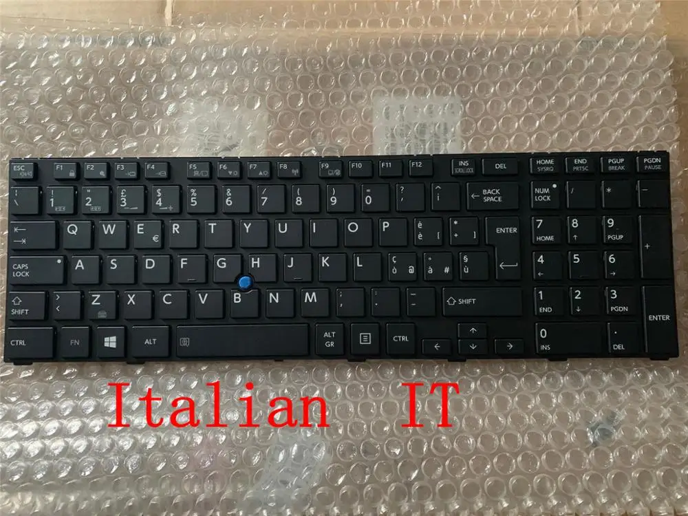 JP/UI/испанский/французский/итальянский/Турецкий Для Toshiba Tecra W50-A A50-A клавиатура с подсветкой с рамкой черный - Цвет: orange