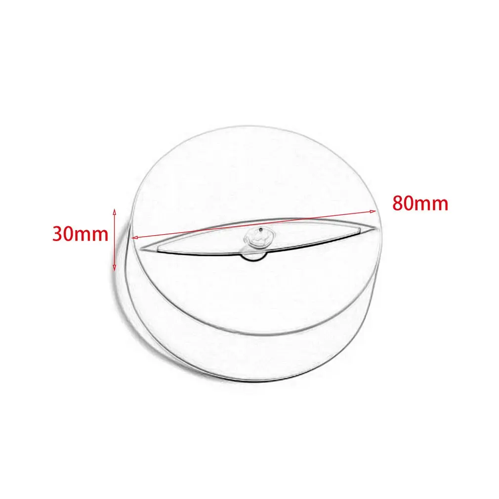 

LED Round Night Light Wireless Infrared Intelligent Light Control Lamp LED Human Body Sensor Light White/Warm White