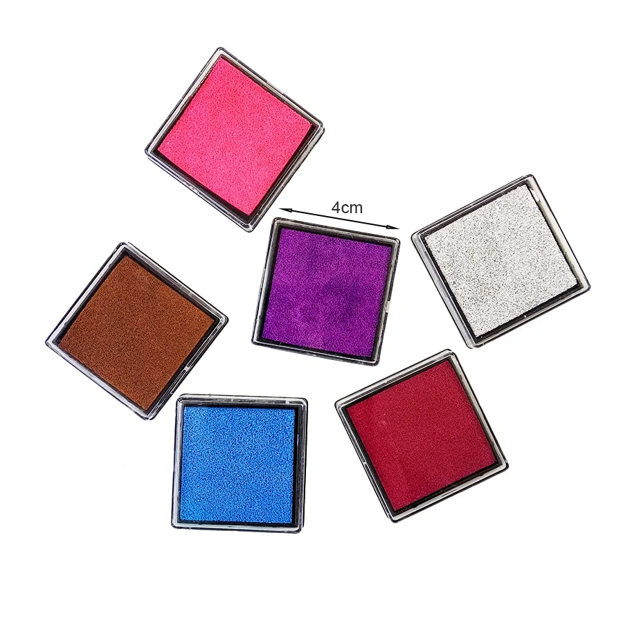 30 шт./лот новые милые чернильные прокладки карамельных цветов для печати подарок