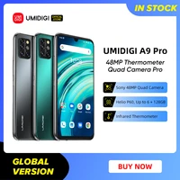 umidigi a9 pro smartphone unlocked 3248mp quad camera 24mp selfie camera 4gb 64gb6gb 128gb helio p60 6 3 fhd global version
