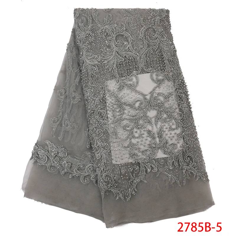 Новейшие Африканские кружева 2019 высококачественные бусины ручной работы