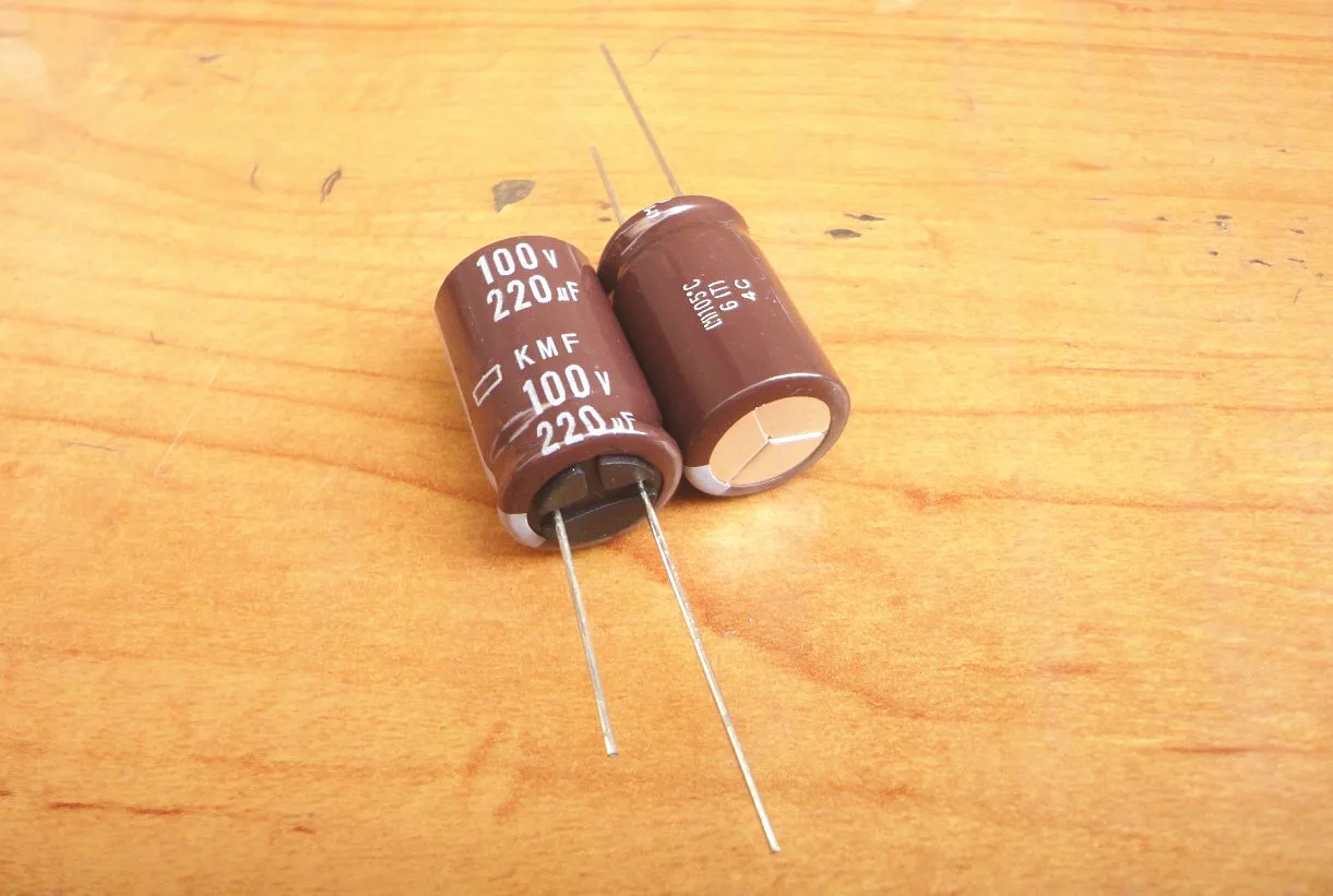 50pcs/lot Original JAPAN NIPPON KMF series 105C high frequency capacitor aluminum electrolytic capacitor free shipping