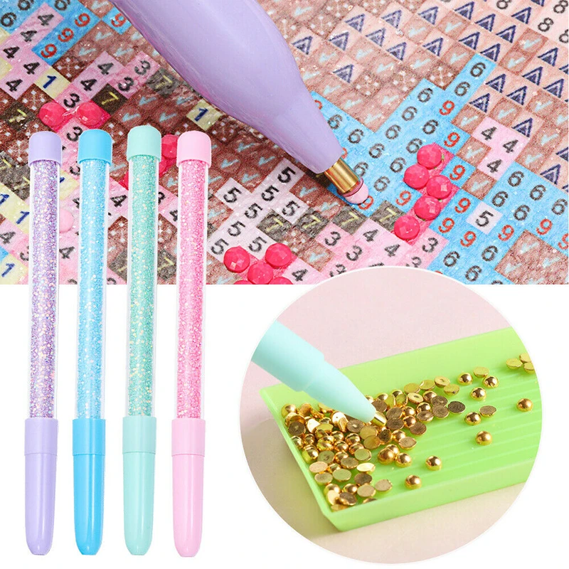 

18cm Point Drill Pen Multi-Function Nail Art Rhinestone Diamond Picker Pencil Embroidery Diamond Painting Cross Stitch Accessory