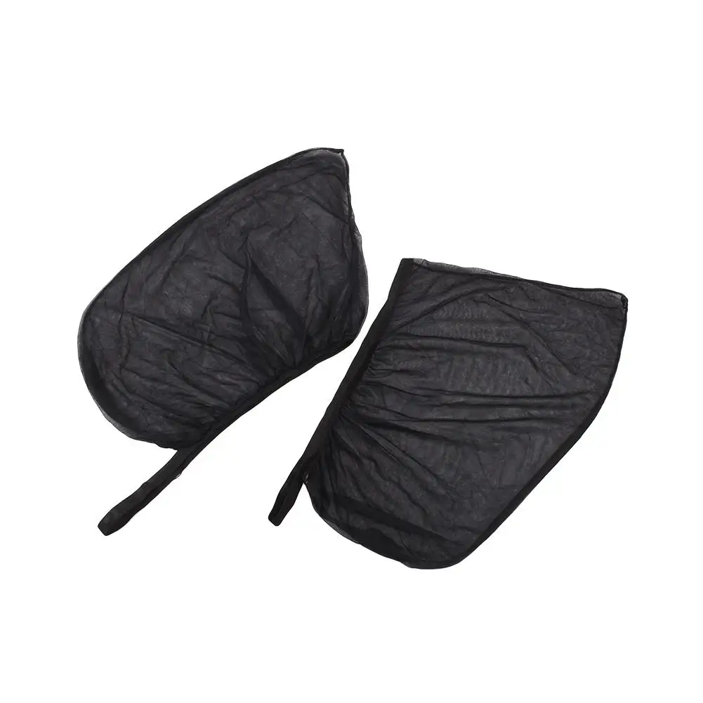 

Polyester Black Auto Sun Visor Shield Car SunShade Cover Windshield Sunshade for Solar Protection 1Pair Side Window for Driver