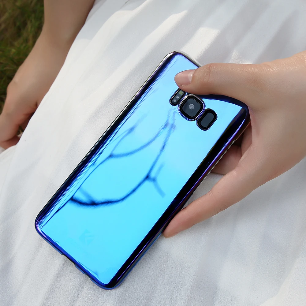 FLOVEME Blue Ray чехол для телефона samsung S8 S9 Plus жесткие чехлы Funda Note 9 Galaxy S6 S7 Edge чехол| |