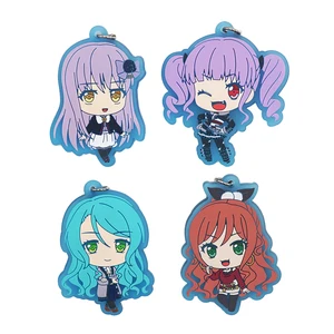 Bang Dream! Roselia аниме имай Лиза хикава Sayo Udagawa Ako Minato Yukina резиновый брелок