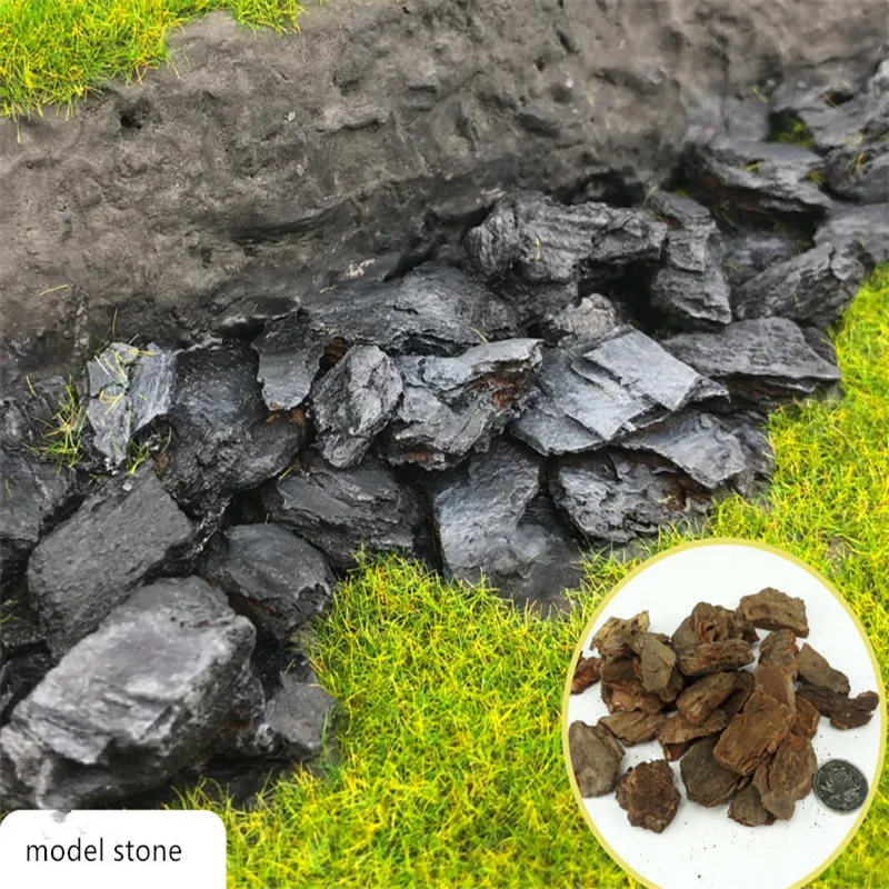 50 г/пакет архитектурная модель камень для Хо поезд макет дизайн|Наборы сборки