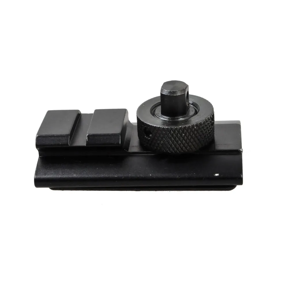 Tactical Airsoft Rifle Hunting Bipod Weaver Rail Sling Stud Swivel Picatinny Slot Adaptor 20mm Paintball Adapter Mount | Спорт и