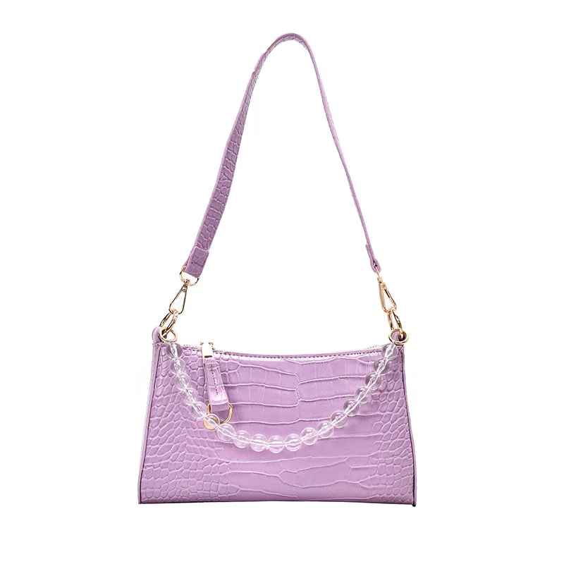 Фиолетовые сумки шопперы для женщин винтажная сумка мини кожаная на плечо Ретро