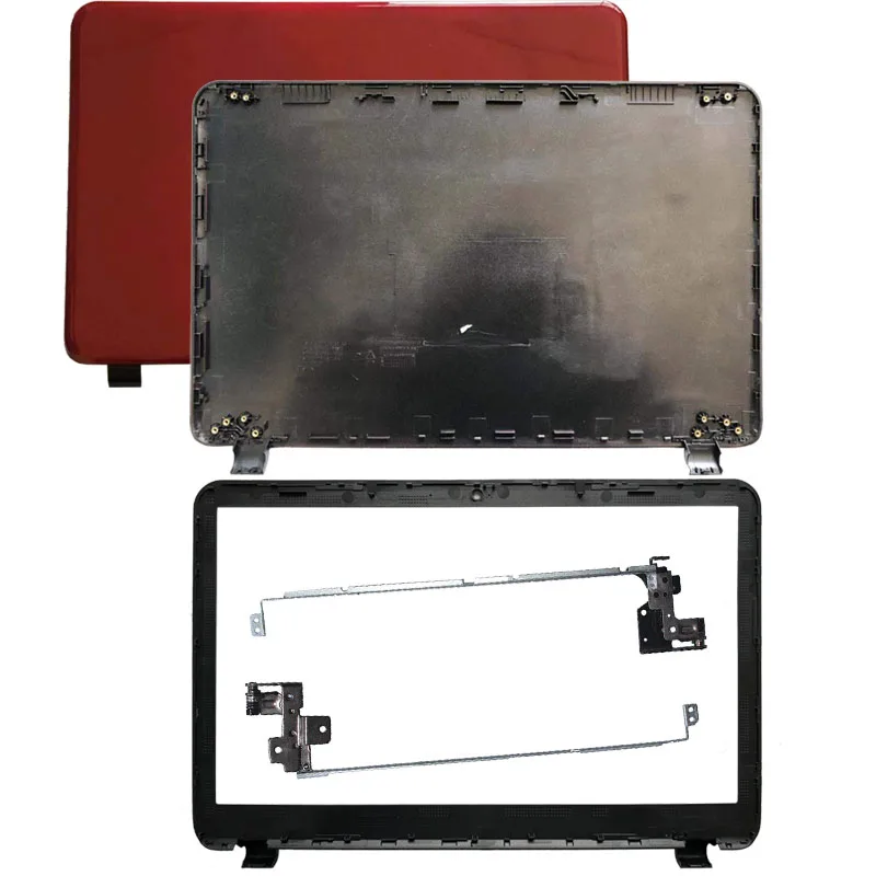 For HP 15-h005la 15-G 15-R 15-S 15T-R000 15Z-G000 245 250 N2815 256 15.6&quot Laptop Red Top LCD Back Cover/LCD Front Bezel/Hinges |