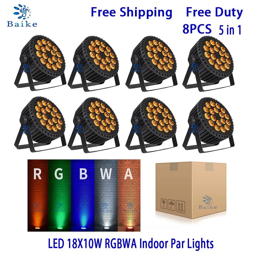 8 шт. светодиодный светильник для вечерние 18 х1 0 Вт