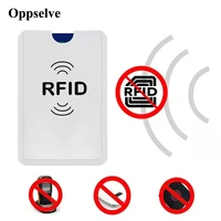 anti rfid blocking reader lock card holder id bank card case protector aluminium metal smart anti theft multi credit card holder