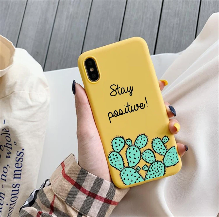 Милый мягкий чехол из ТПУ для телефона huawei p30 pro lite p20 p10 mate 20 honor 9 Зеленый Кактус с
