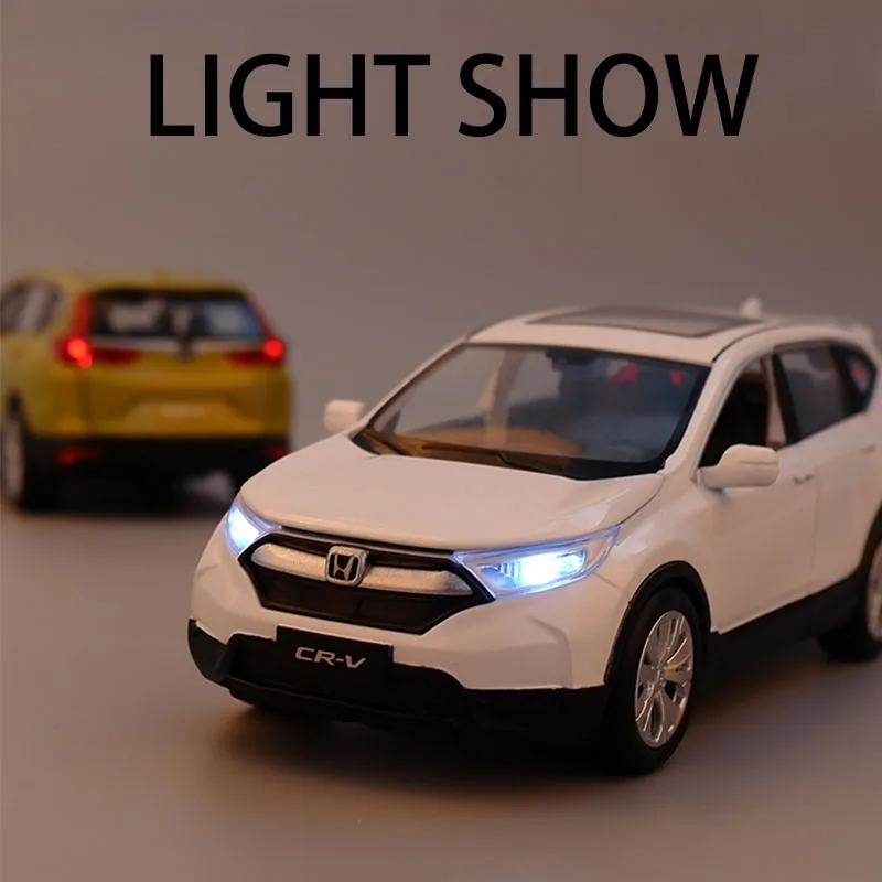 Модель автомобиля Honda CRV 1:32 литой автомобиль из сплава Игрушечная модель детская