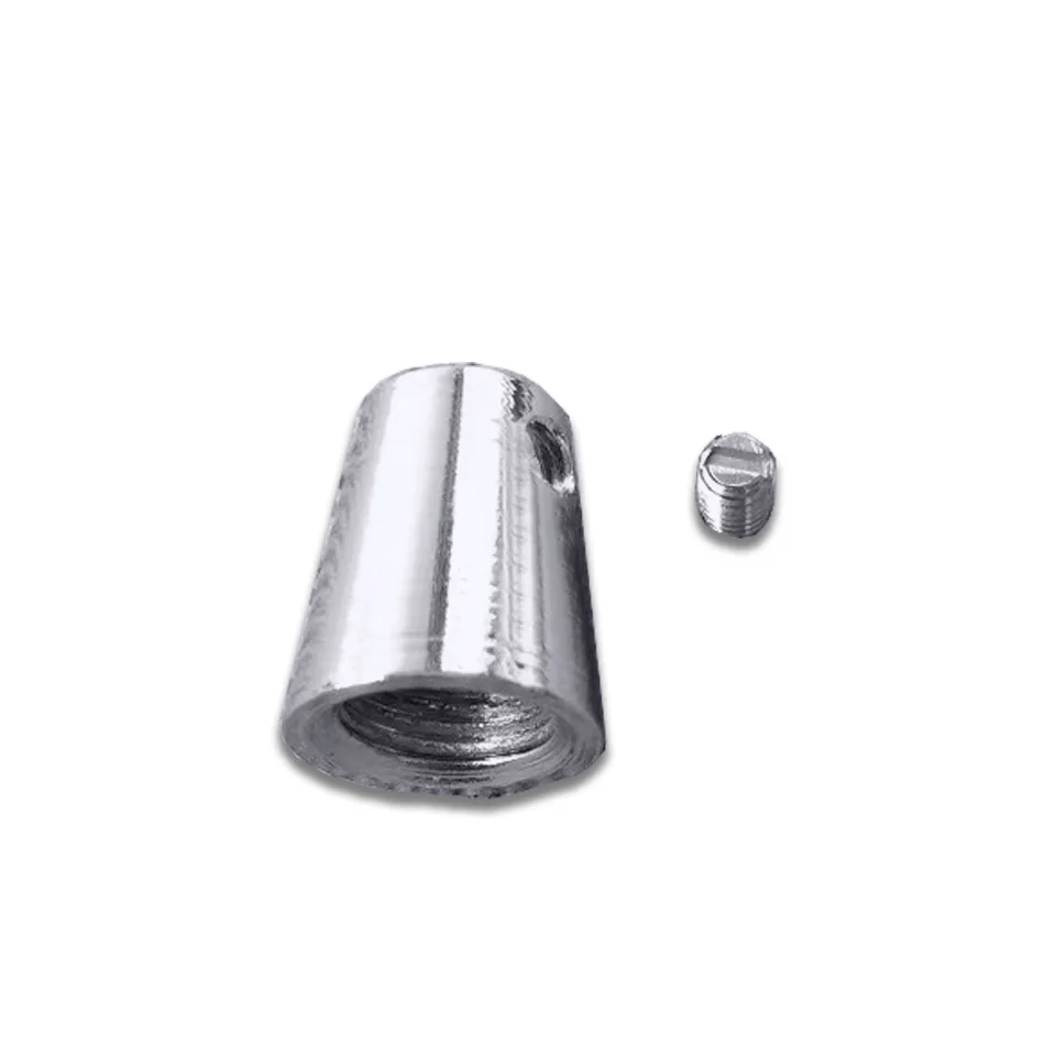 Пряжка с внутренней резьбой М10 заостренный конус фиксированная проволочная