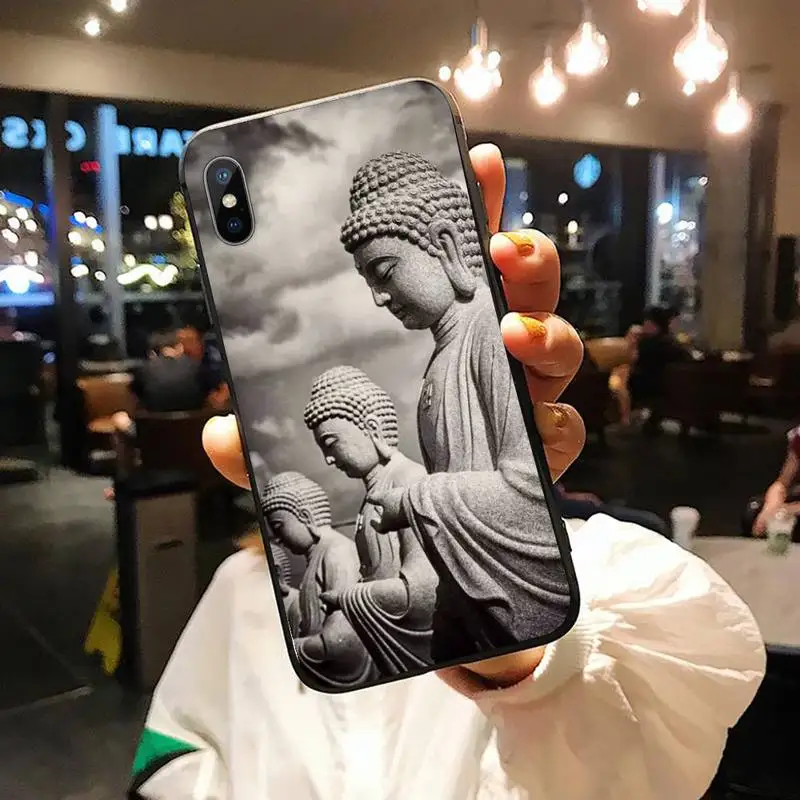 

Shakyamuni Buddha art Phone Case for iPhone 11 12 pro XS MAX 8 7 6 6S Plus X 5S SE 2020 XR