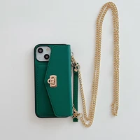 messenger lanyard necklace leather bracelet chain mobile phone case for iphone 13 2 13 pro max messenger lanyard protective case