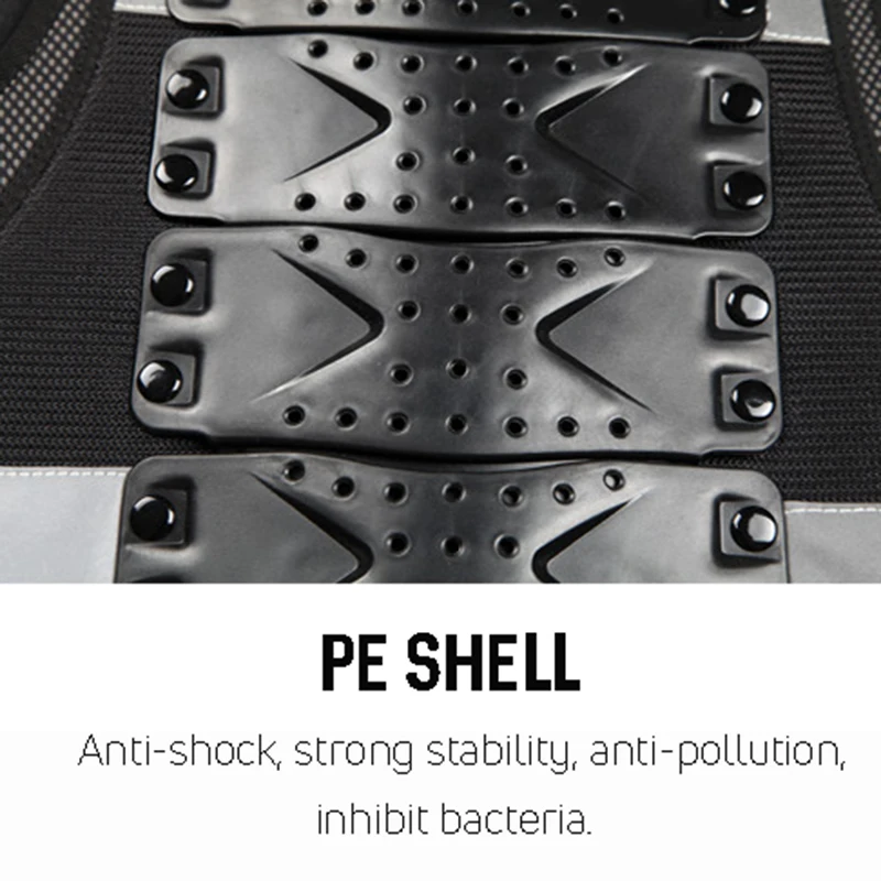 Мотоциклетный жилет для мотокросса защитный езды на мотоцикле светоотражающая