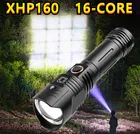 Новый самый мощный зум XHP160 16-ядерный светодиодный фонарик USB Перезаряжаемый XHP99 лампа водонепроницаемый и ударопрочный для прямой поставки