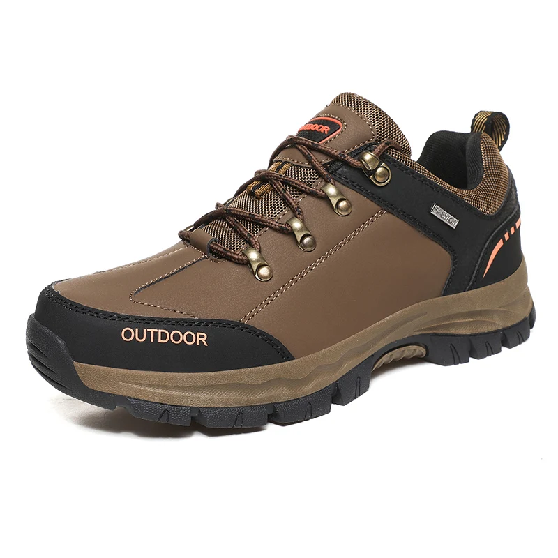 Big Size 48 Outdoor Sneakers Wear-resistant Hiking Shoes For Men Non-Slip Tactical Climbing Shoes Breathable Trekking Sneakers