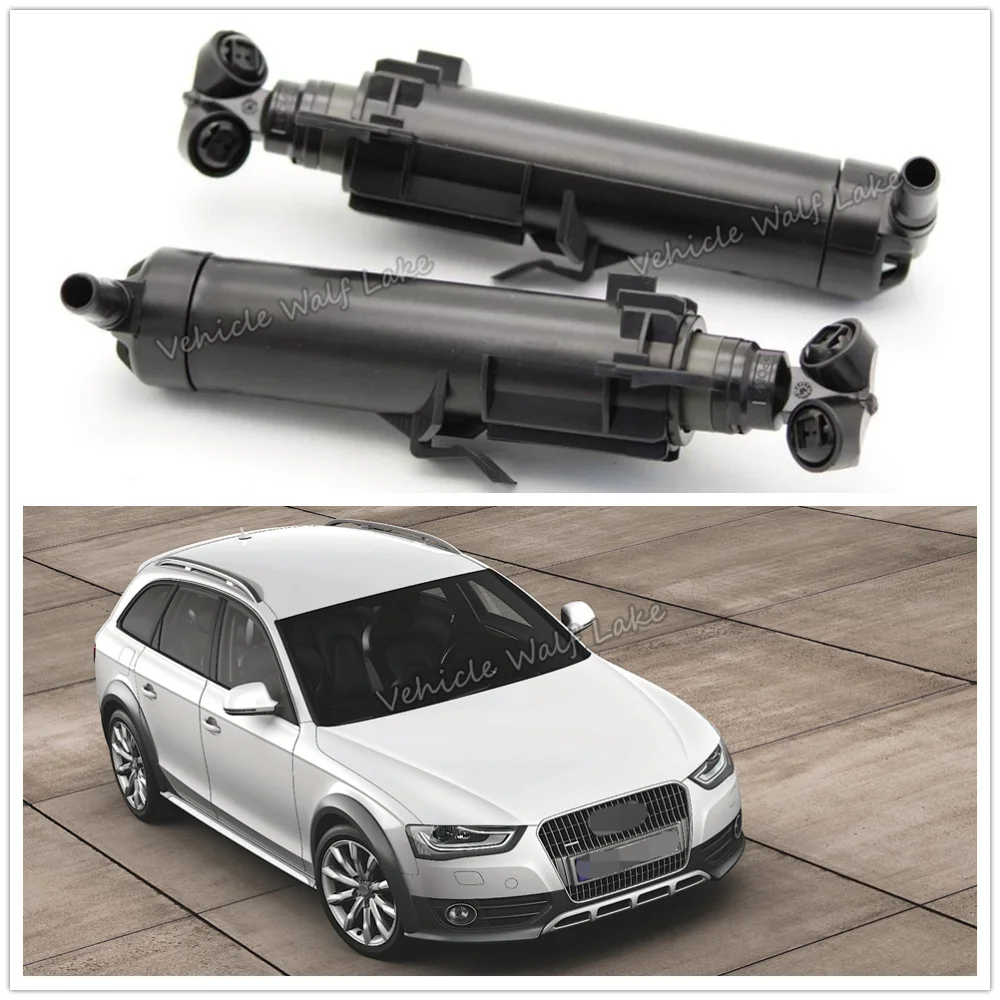 

For Audi A4 B8 B9 Allroad Quattro 2010 2011 2012 2013 2014 2015 2016 New Headlight Washer Lift Cylinder Spray Nozzle Jet