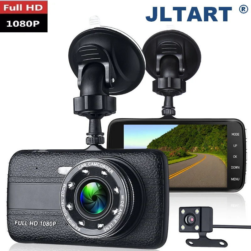 Видеорегистратор Даш 4 дюйма Камера видеорегистратор с разрешением Full HD видео