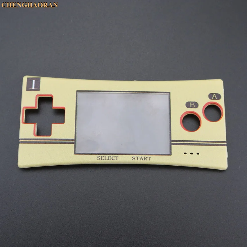 Colorful M ChengHaoRan 16 стилей 16 цветов передняя оболочка чехол Лицевая панель для GBM Gameboy micro system - Цвет: Colorful M