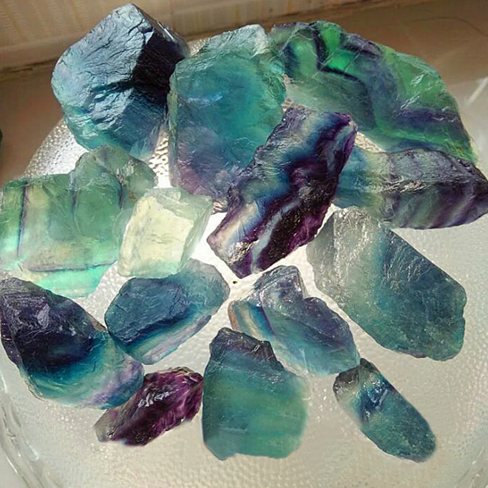 Естественный неправильной формы кристалл кварцевая лечебная флюоритовая