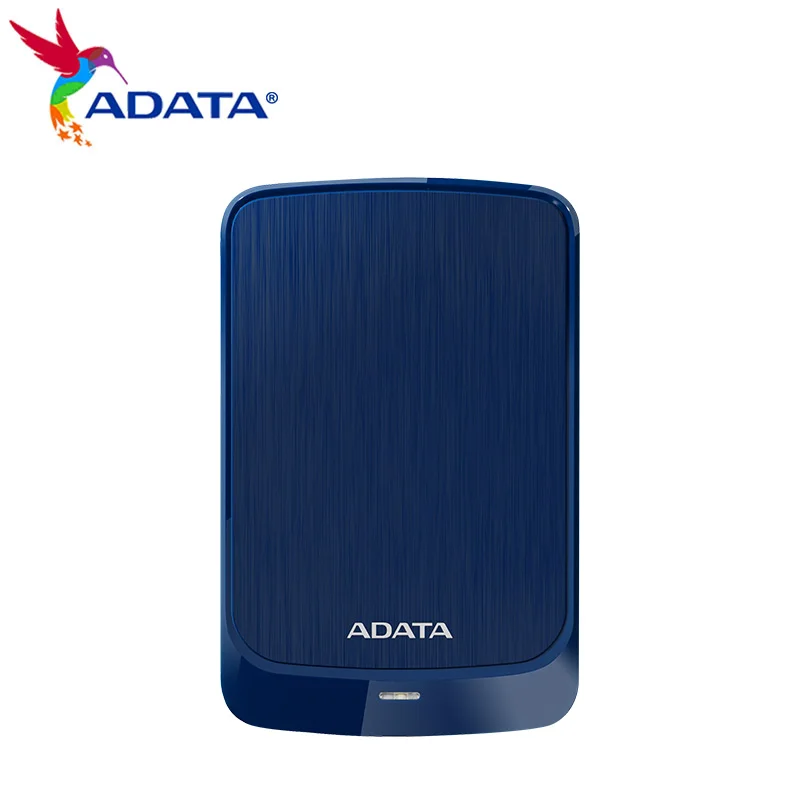 

ADATA внешний жесткий диск HV320 USB 3,2 Gen 1 тонкий Портативный внешний жесткий диск HDD 1 ТБ 2 ТБ диск для хранения мобильного жесткого диска
