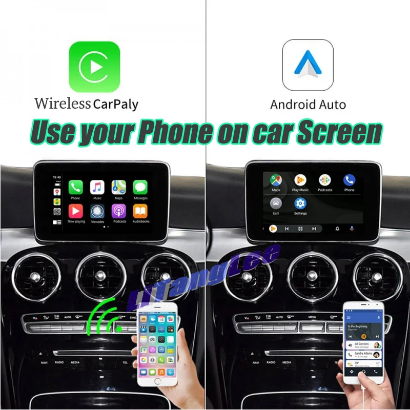 

Car Camera Carplay Decoder Adapter For Mercedes Benz S MB W221 NTG Comand APS Mirror Link Display Android Auto Play 360 BirdView