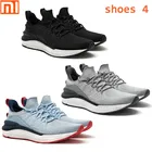 Кроссовки xiaomi mijia спортивные, текстильные, эластичные, амортизационная подошва, удобные, для бега