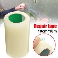 10cm10m greenhouse film repair tape patch extra strong clear uv greenhouse polythene permanent repair tape clear color