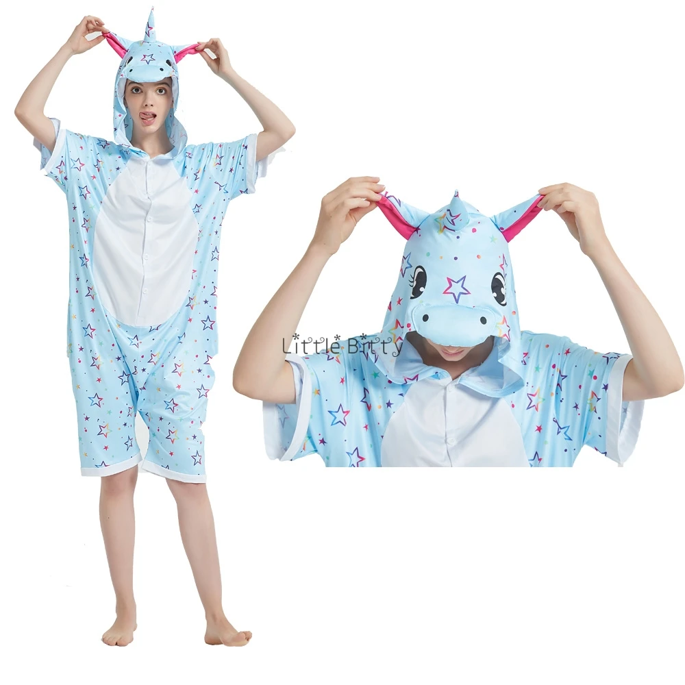 Кигуруми пижамы для мамы и детей комбинезон милая цельная Пижама пижама с