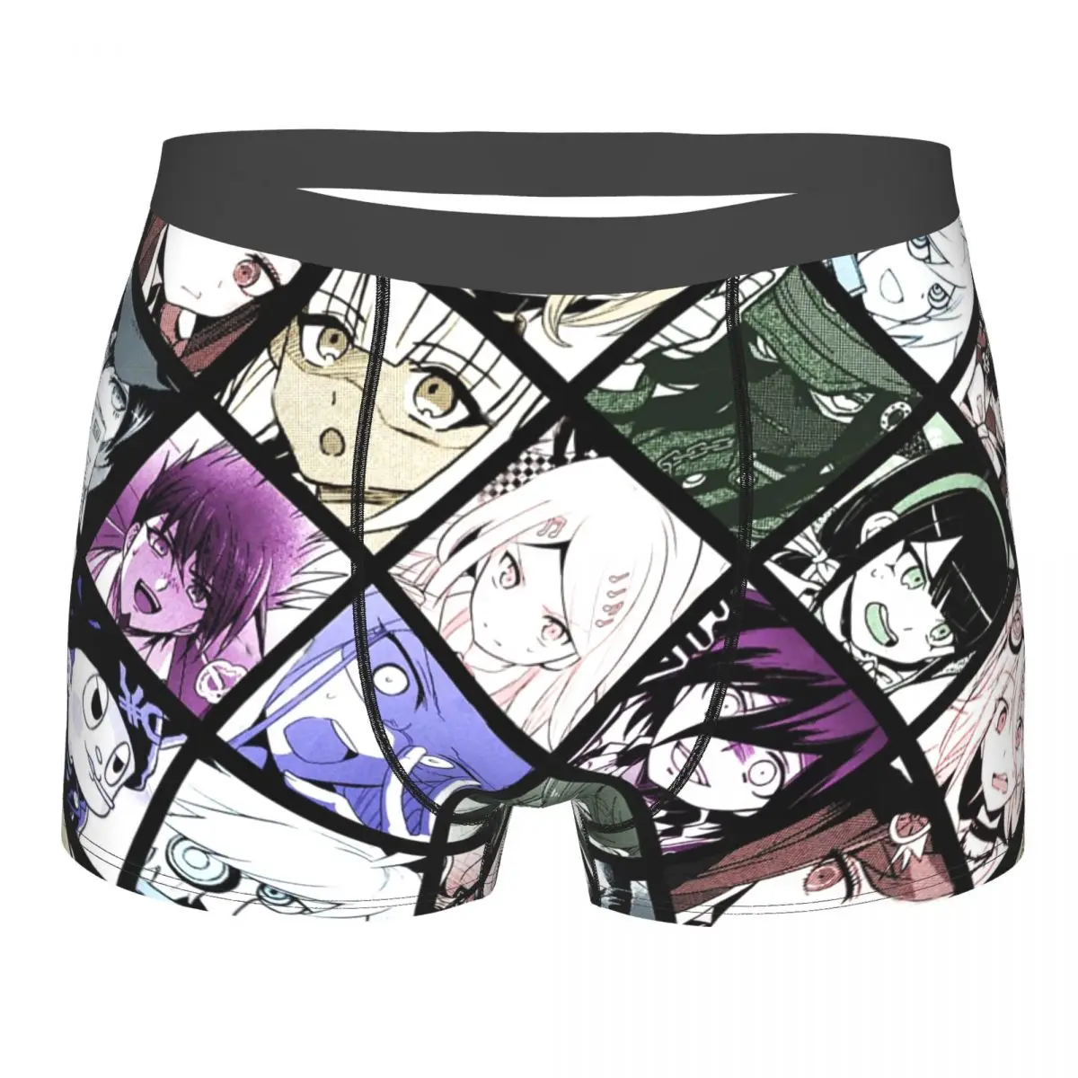

Danganronpa,DRV3 Manga Collection Underpants Breathbale Panties Male Underwear Print Shorts Boxer Briefs