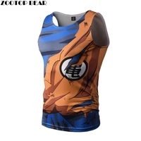 bodybuilding 3d printed tank tops men vest compression shirts male singlet anime topstees fitness bodybuilding zootop bear